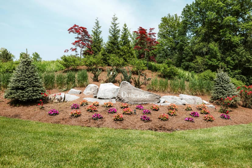 Rock with Duncaster branding