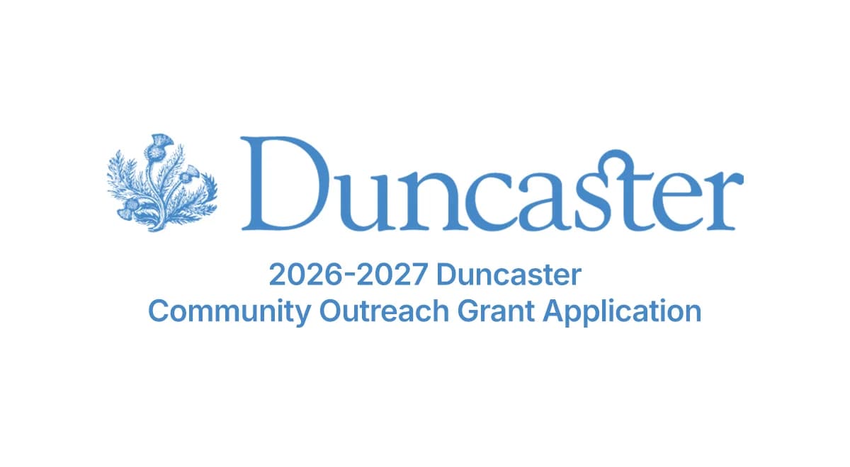 Applications Now Open: Fall Community Outreach Grants